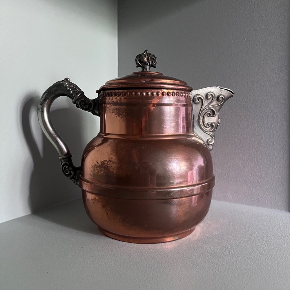 Vintage Copper Teapot